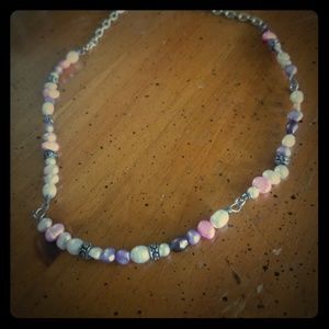 Multi Colored Pearl Necklace